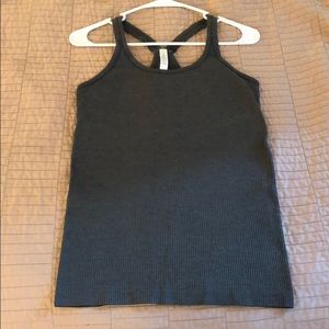 Green/Grey Lululemon Tank - Size 8